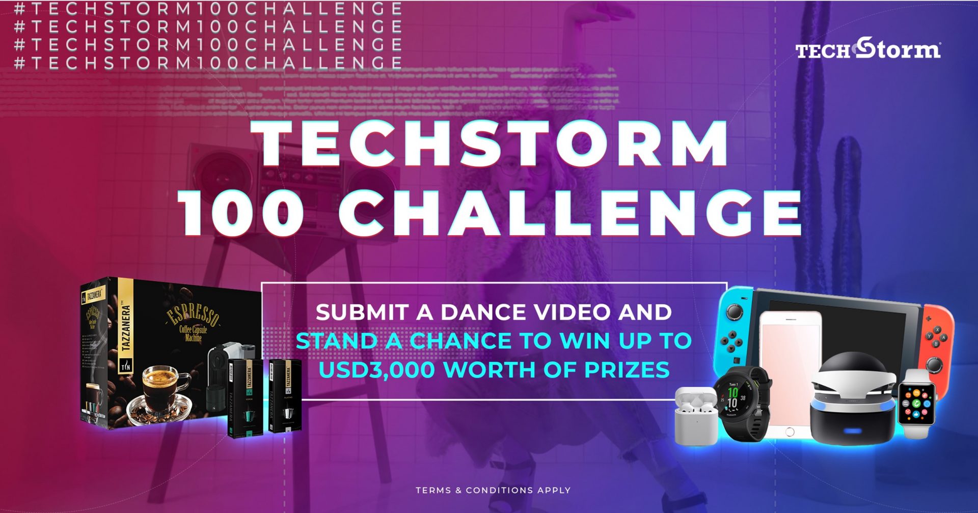 TechStorm Turns Two – Celebrates with #TechStorm100Challenge Dance-Away Social Contest