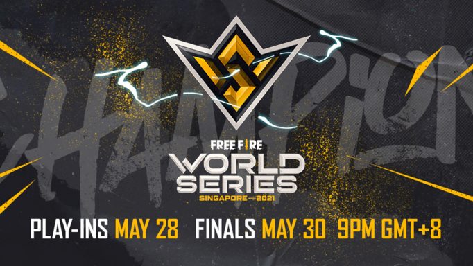 Play-Ins for the Free Fire World Series 2021 Singapore to take place on 28 May, 2021; Finals on 30 May, 2021