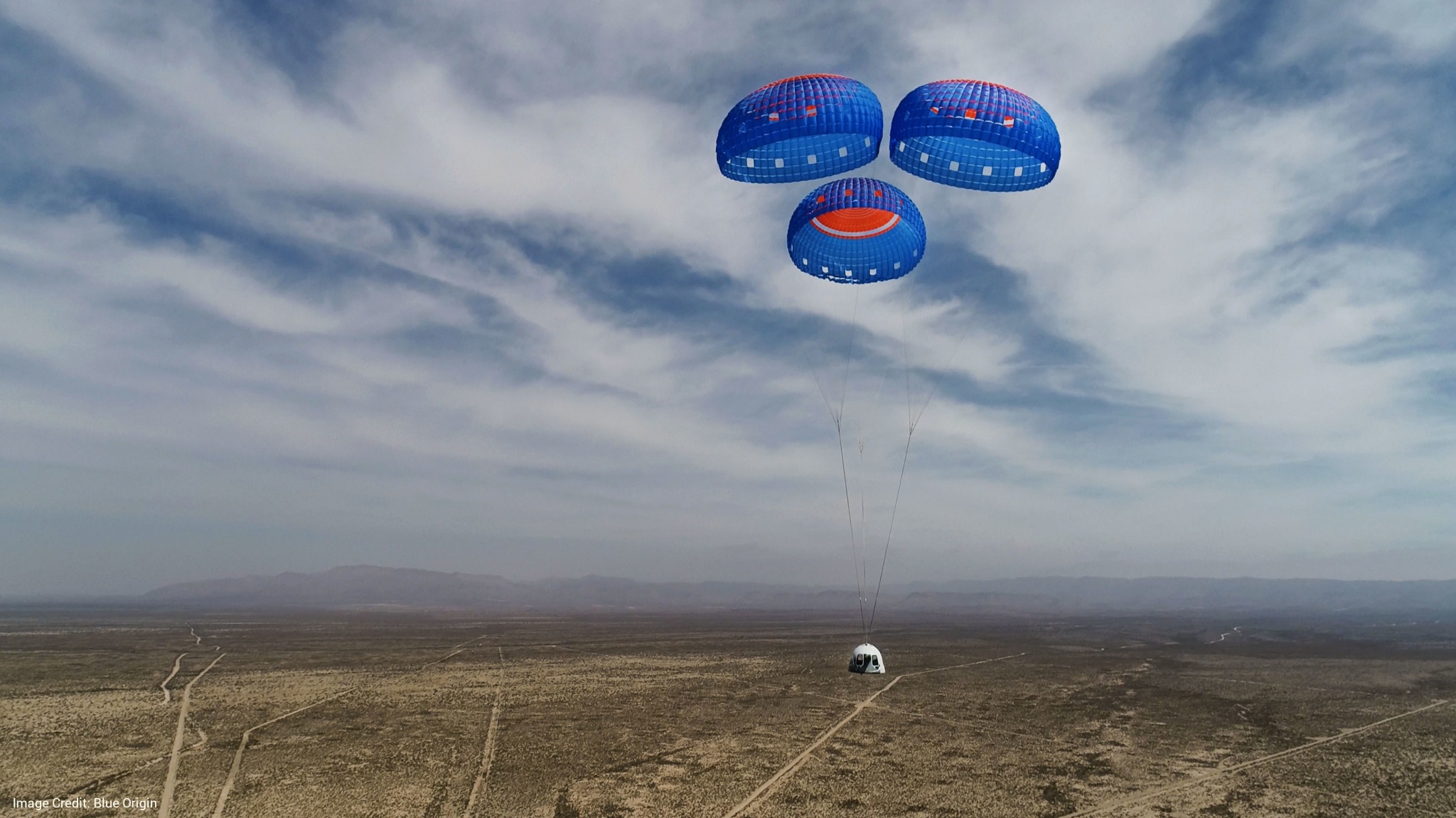 Blue Origin safely launches four commercial astronauts to space and back