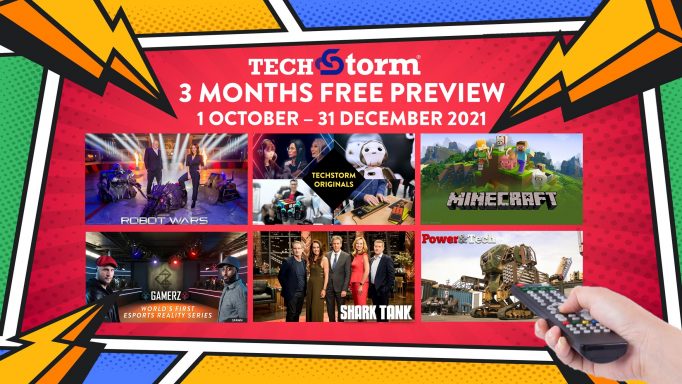 Unifi TV offers 3 Months Free Preview of TechStorm Channel from October 2021