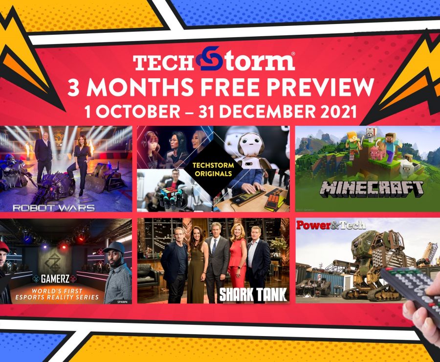 Unifi TV offers 3 Months Free Preview of TechStorm Channel from October 2021