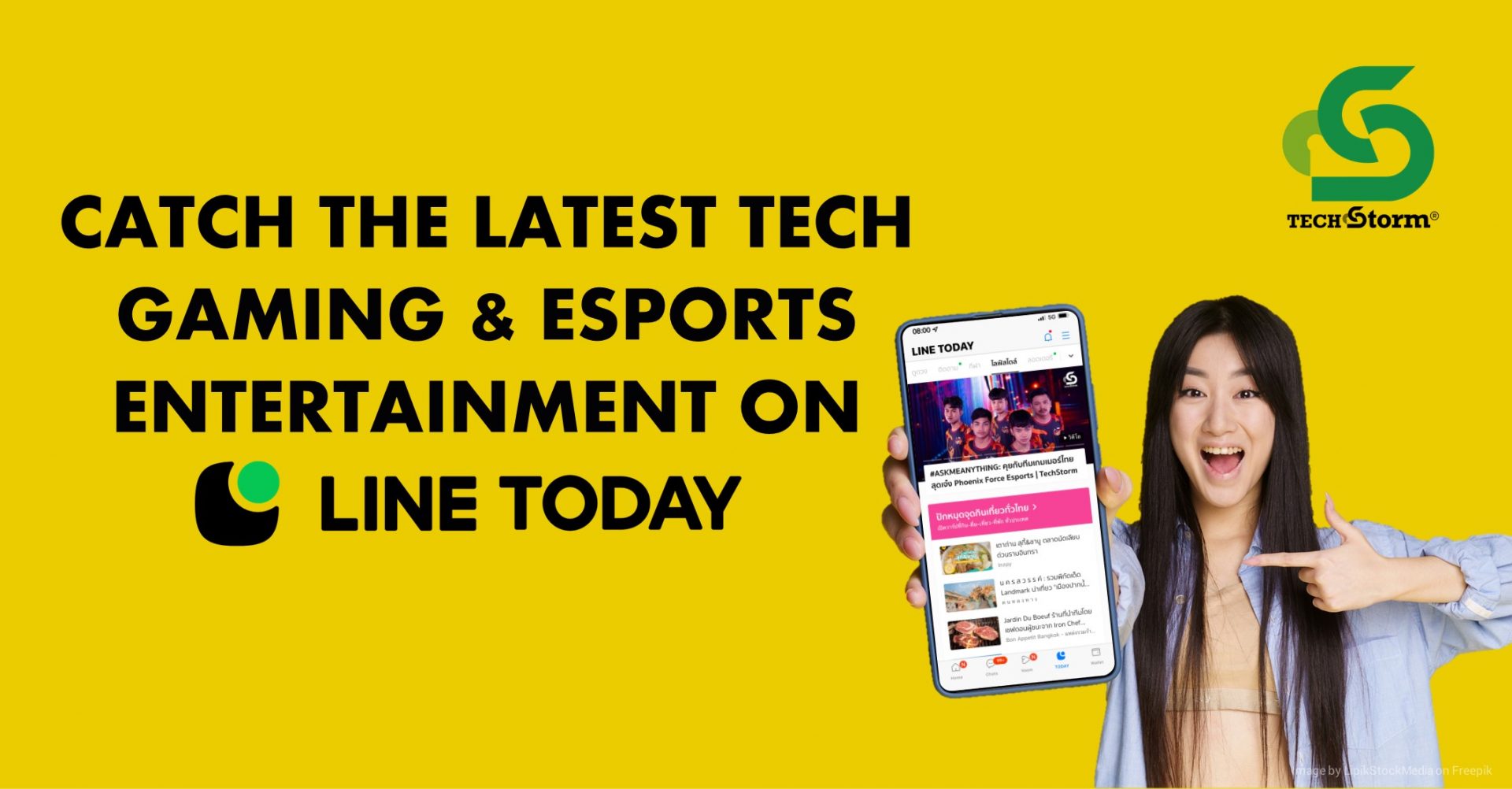 TechStorm Originals Launches to 38 Million Users On LINE TODAY Thailand, the Leading Mobile Content Portal