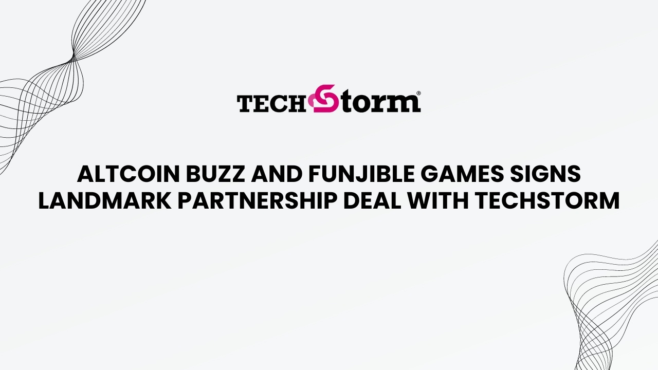 Altcoin Buzz and Funjible Games Signs Landmark Partnership Deal with TechStorm to Expand Digital Content on Broadcast across Asia Pacific